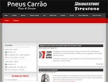 Tablet Screenshot of pneuscarrao.com.br
